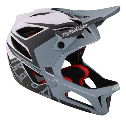 Troy Lee Designs Stage Full Face Helmet with MIPS - Valance - Gray - 2023