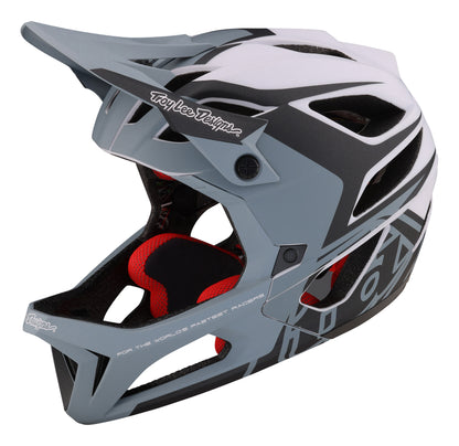 Troy Lee Designs Stage Full Face Helmet with MIPS - Valance - Gray - 2023
