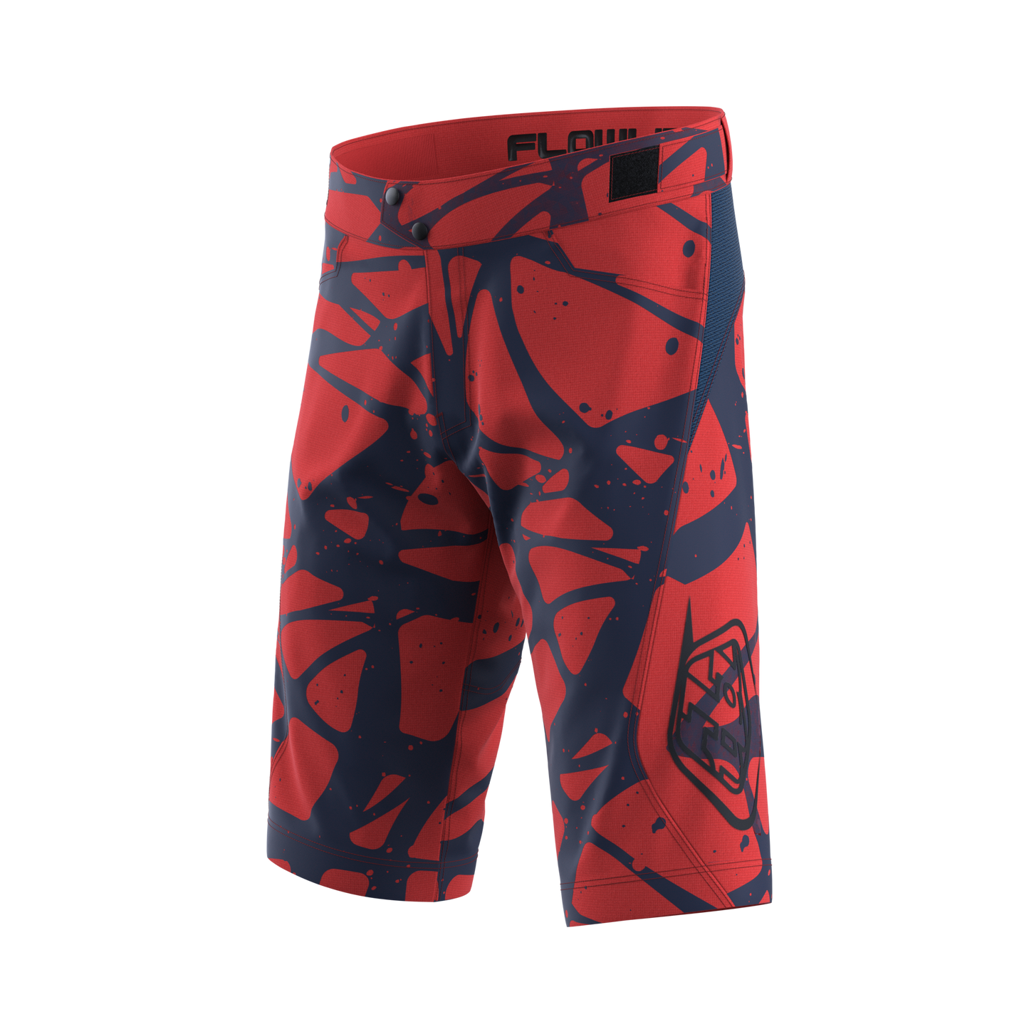 Troy Lee Designs Flowline MTB Short - Shell - Eruption - Youth - Brick - 2023