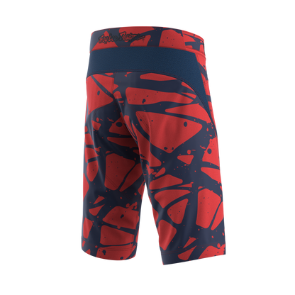 Troy Lee Designs Flowline MTB Short - Shell - Eruption - Youth - Brick - 2023