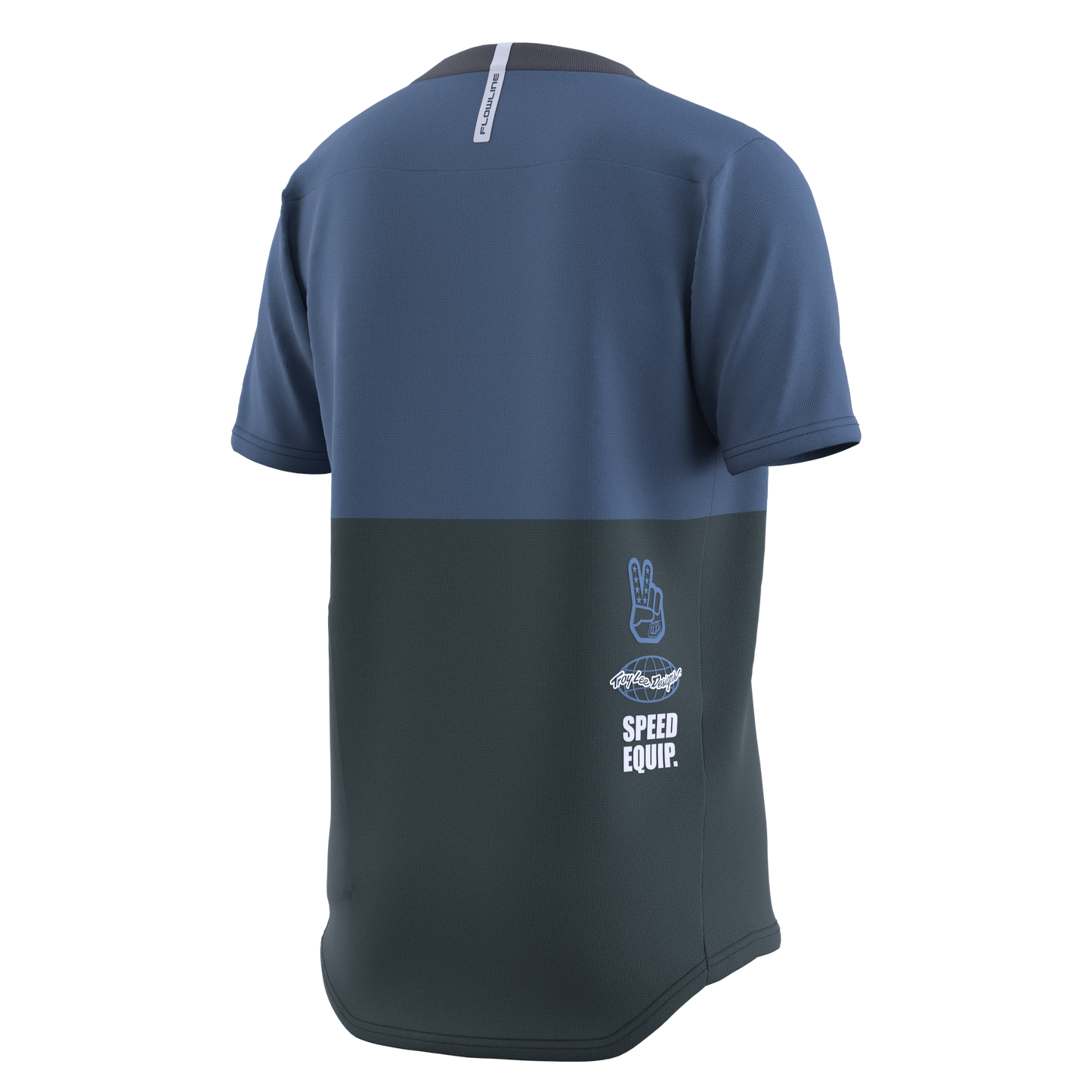 Troy Lee Designs Flowline Short Sleeve MTB Jersey - Scripter - Youth - Windward - 2023