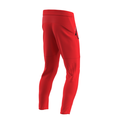 Troy Lee Designs Skyline Pant - Signature - Youth - Fiery Red - 2023