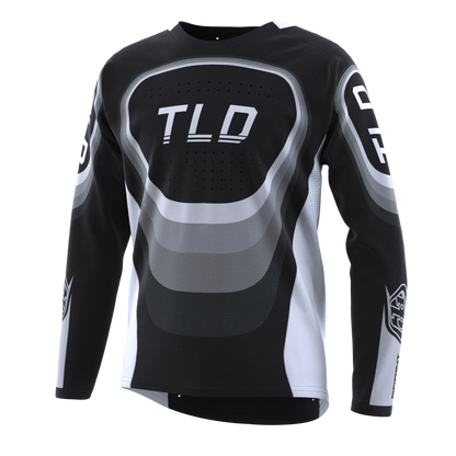 Troy Lee Designs Sprint Long Sleeve MTB Jersey - Youth - Reverb - Black