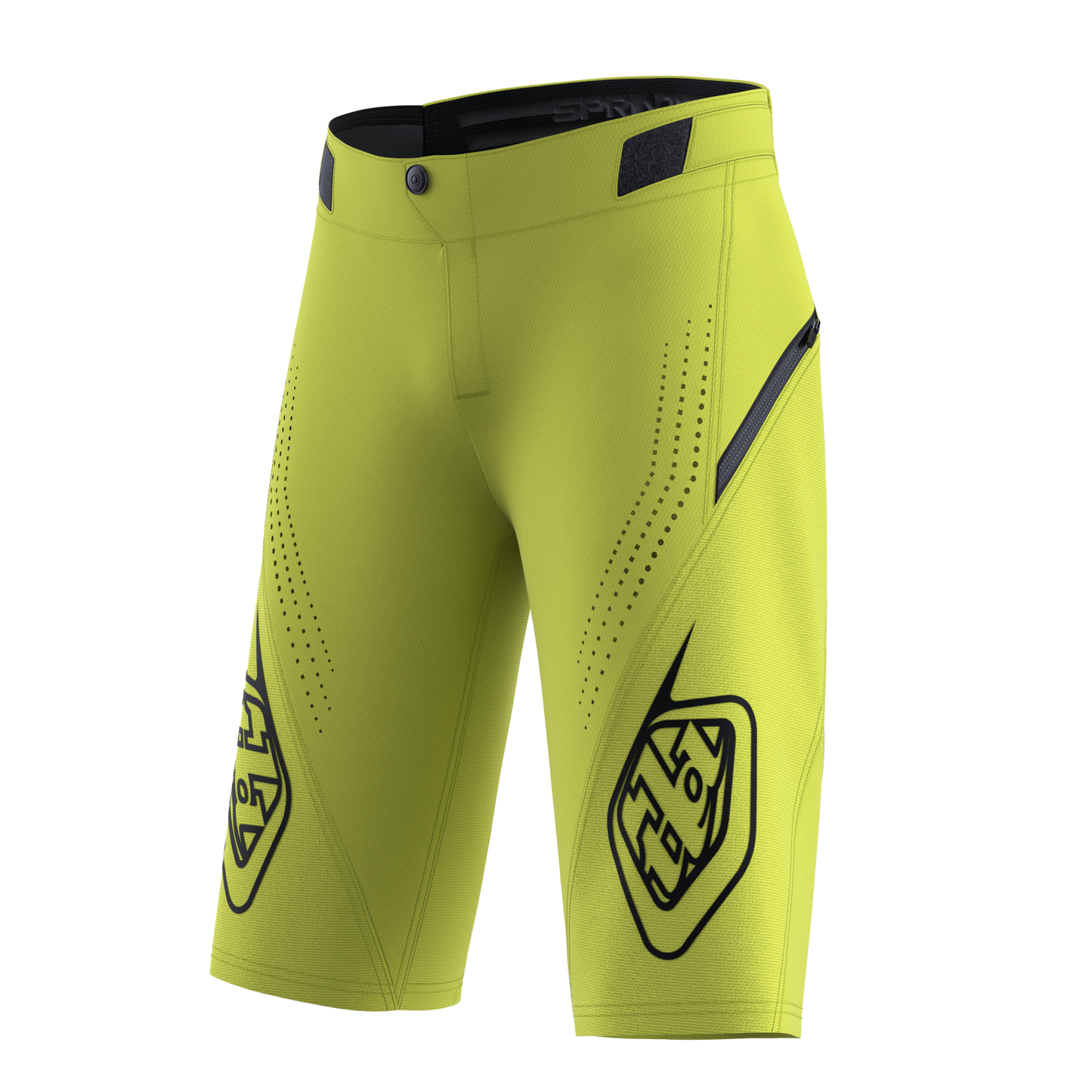 Troy Lee Designs Sprint MTB Short - Youth - Flo Yellow - 2023