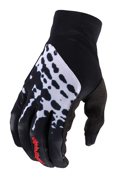 Troy Lee Designs Flowline MTB Glove - Big Spin - Black-White