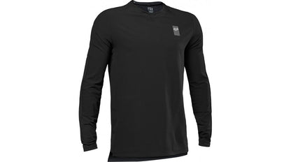 Fox Racing Defend Thermal Long Sleeve Jersey - Black - 2022 Black Small 