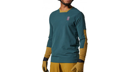 Fox Racing Defend Thermal Long Sleeve Jersey - Emerald