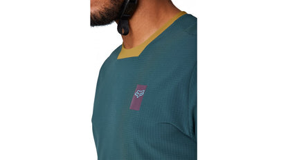 Fox Racing Defend Thermal Long Sleeve Jersey - Emerald