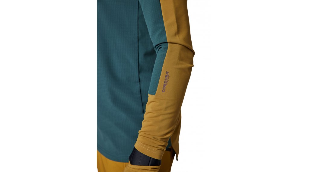 Fox Racing Defend Thermal Long Sleeve Jersey - Emerald