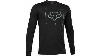 Fox Racing Ranger Dri Release MD Long Sleeve MTB Jersey - Tred - Black - 2022 Black Small 