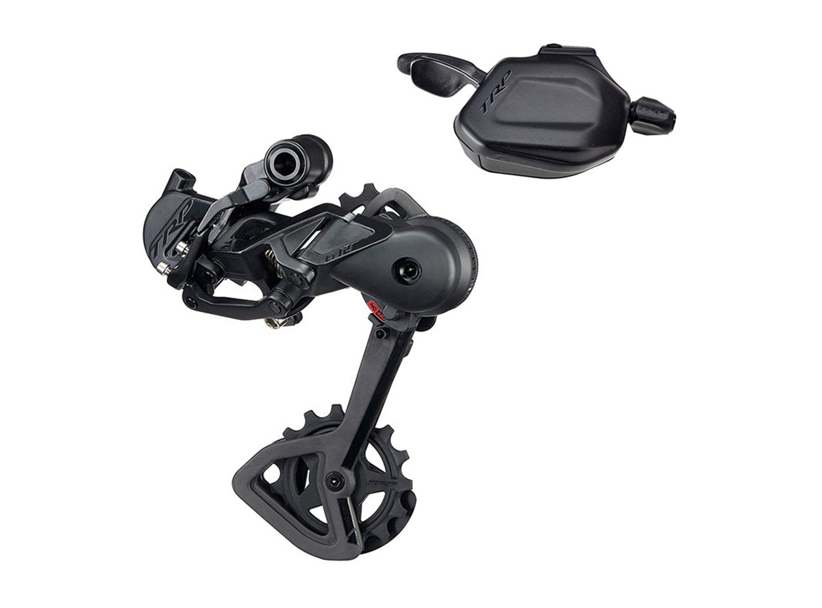 TRP G-Spec TR12 Derailleur and Shifter Kit - Black Black  