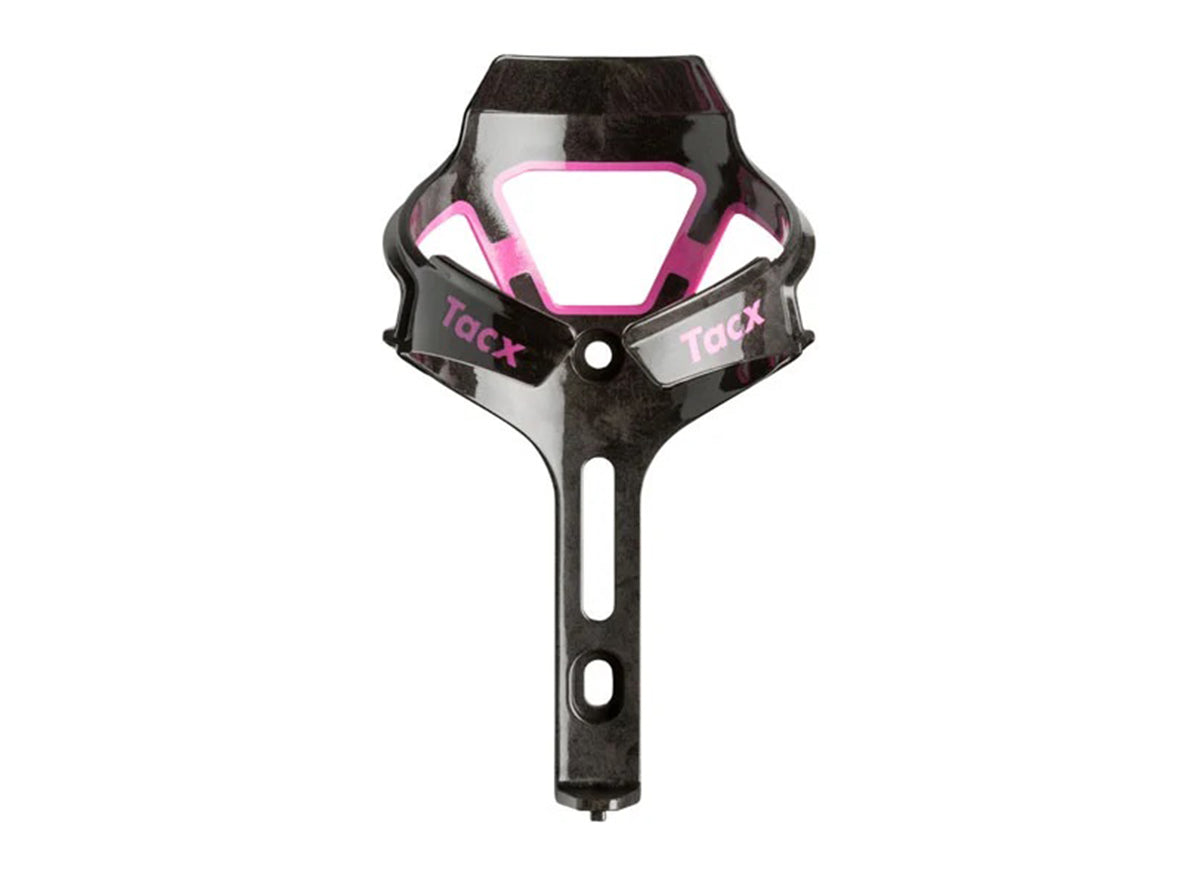 Tacx Ciro Shiny Water Bottle Cage Pink Cambria Bike