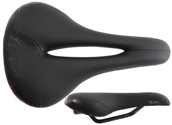 Terry Butterfly Gel Saddle - Womens - Black Black  