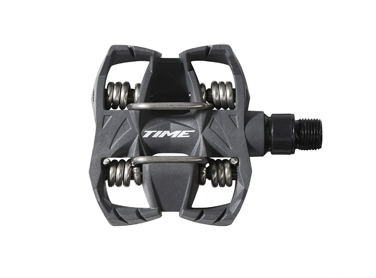 Time ATAC MX 2 MTB Pedals - Gray Gray  