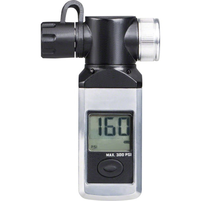 Topeak Shuttle Digital Air Gauge Black - Silver  