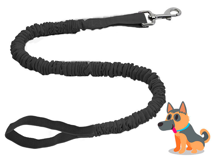 TowWhee V2 EZ Tab Dog Leash - Black Black  