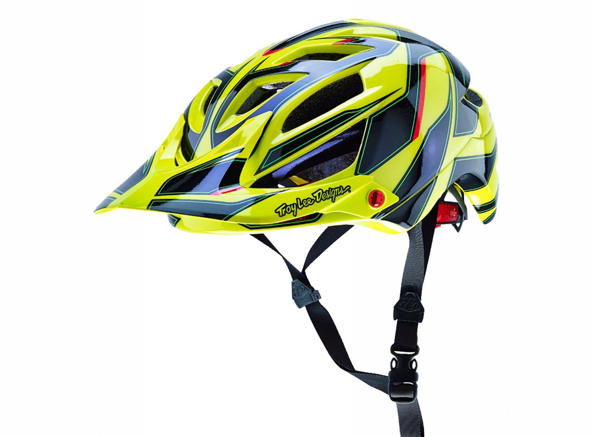 Troy Lee Designs A1 MTB Helmet - Reflex - Yellow Yellow Medium/Large 