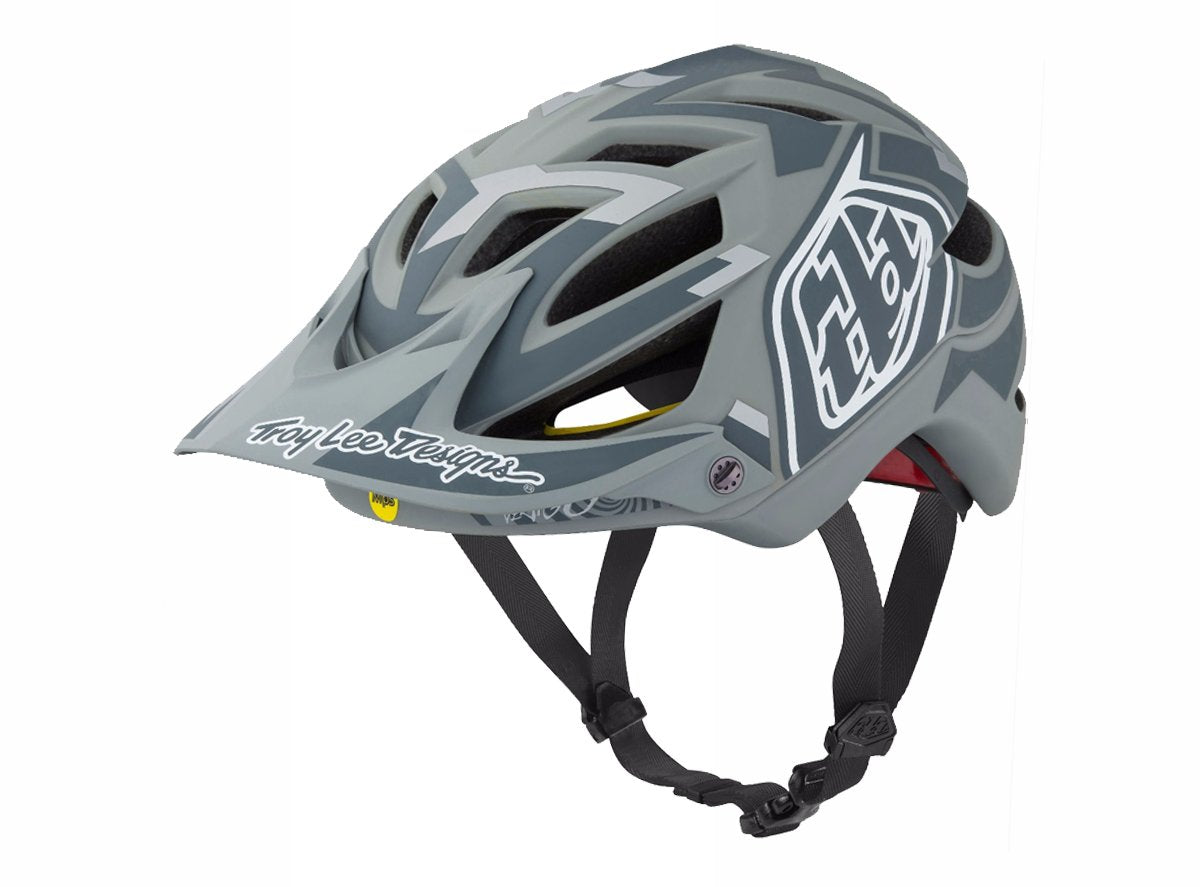 Troy Lee Designs A1 MIPS MTB Helmet - Vertigo - Gray Gray Medium/Large 