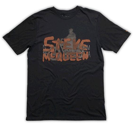 Troy Lee Designs McQueen Circa 64 Tee - Charcoal Charcoal Small 
