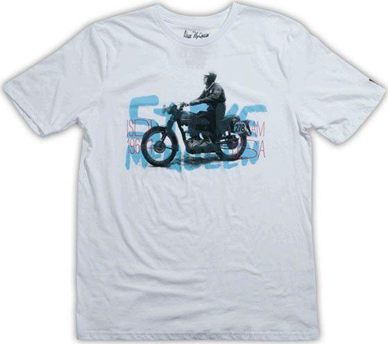 Troy Lee Designs McQueen Circa 64 Tee - White White Small 