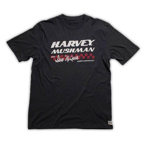 Troy Lee Designs McQueen Harvey Tee - Black Black Small 