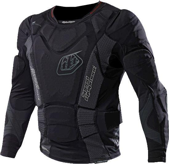 Troy Lee Designs UPL7855-HW Long Sleeve Shirt - Black Black Small 