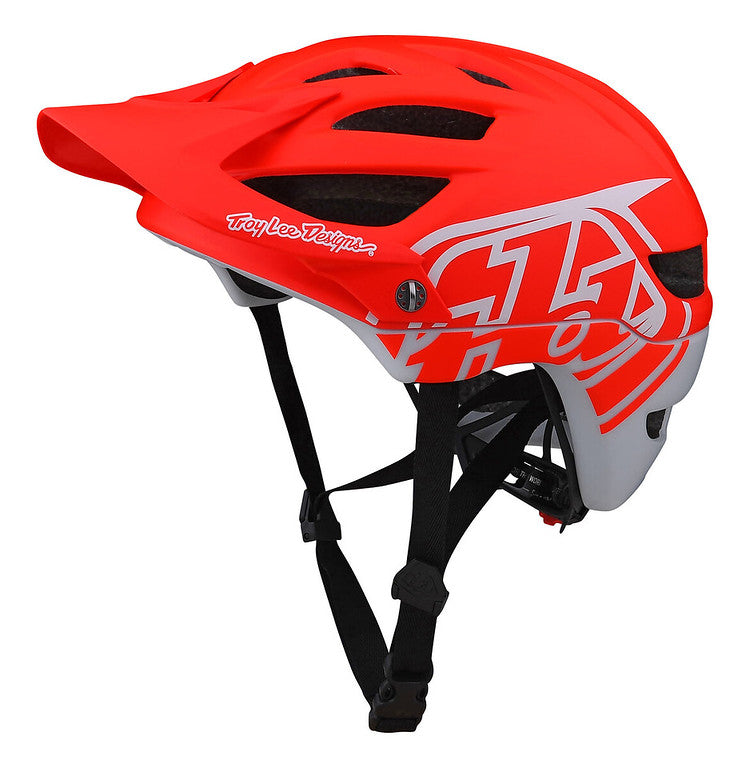 Troy Lee Designs A1 MTB Helmet - Drone - Youth - Red - 2022 Red One Size 