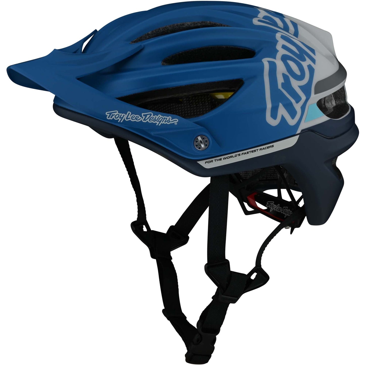 Troy Lee Designs A2 MIPS MTB Helmet - Silhouette - Blue Blue Small 