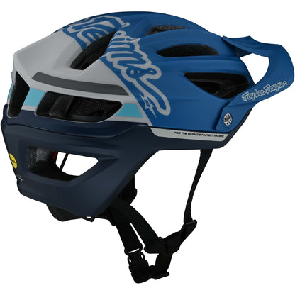 Troy Lee Designs A2 MIPS MTB Helmet - Silhouette - Blue