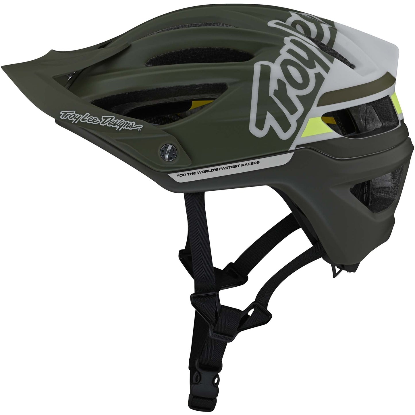 Troy Lee Designs A2 MIPS MTB Helmet - Silhouette - Green