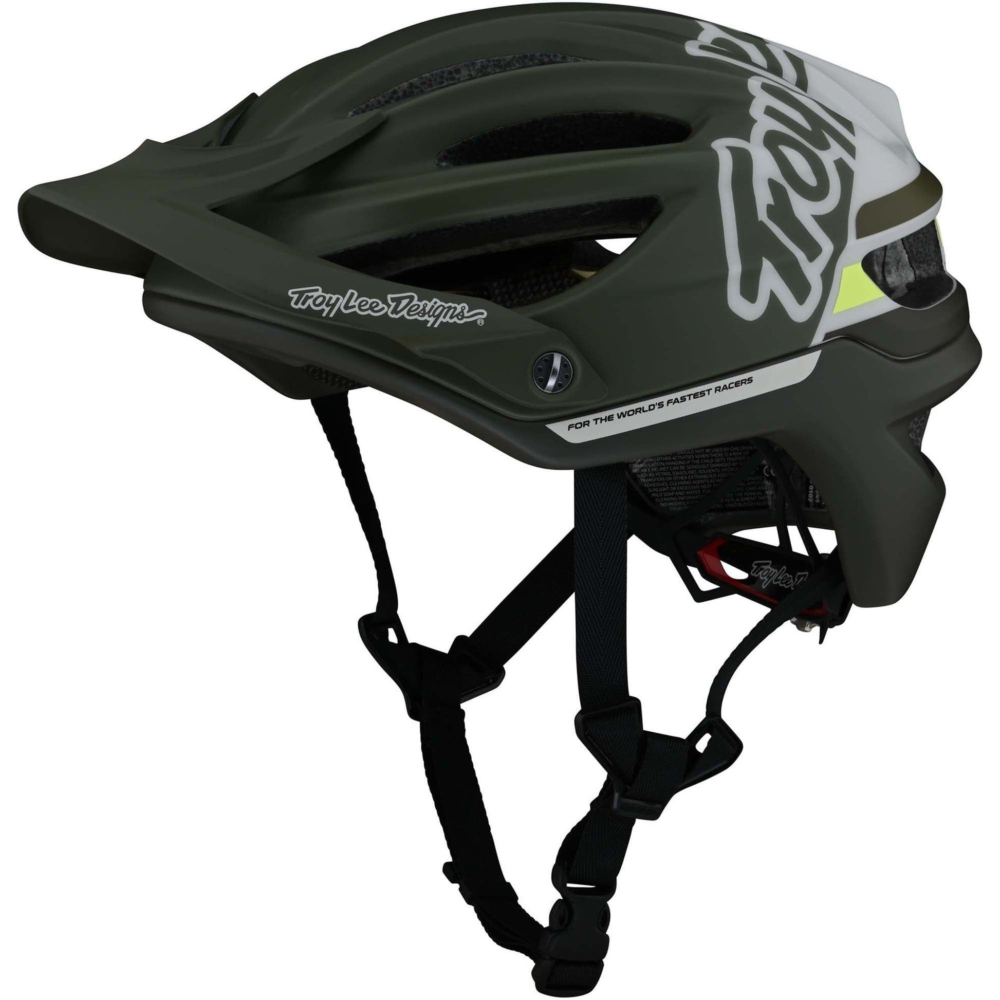 Troy Lee Designs A2 MIPS MTB Helmet - Silhouette - Green Green Small 