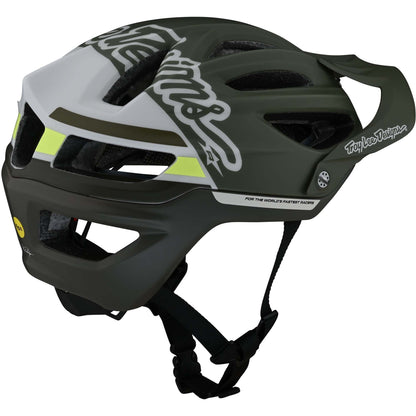 Troy Lee Designs A2 MIPS MTB Helmet - Silhouette - Green