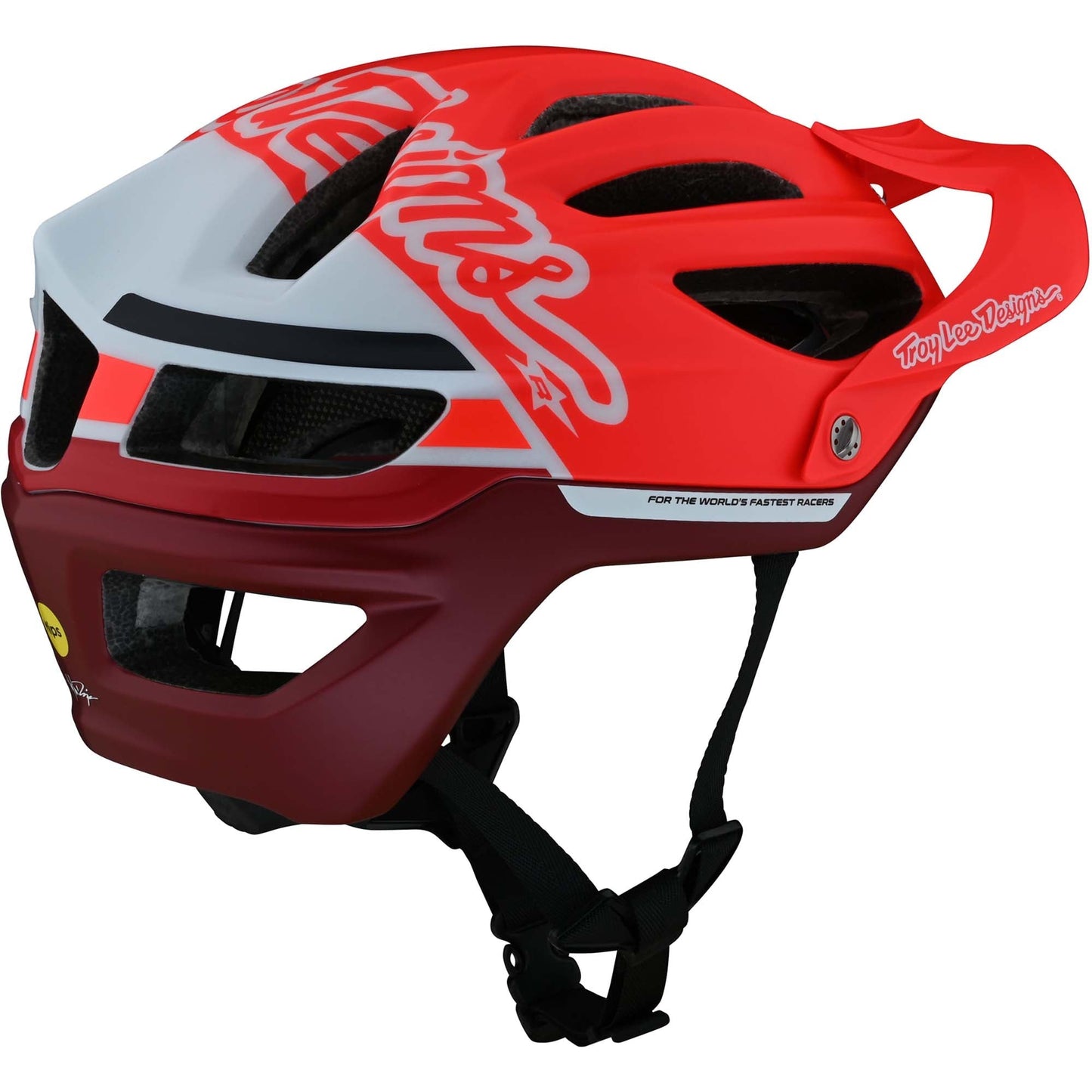 Troy Lee Designs A2 MIPS MTB Helmet - Silhouette - Red