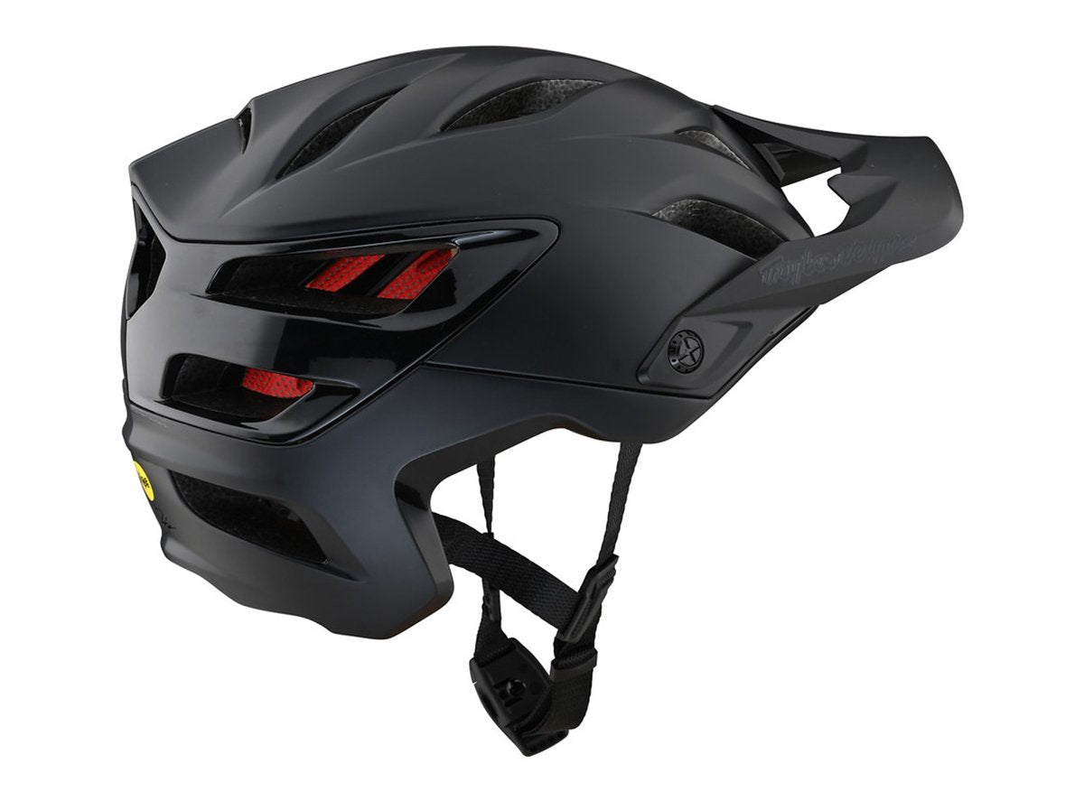 Troy Lee Designs A3 MIPS MTB Helmet - Uno Black - Cambria Bike