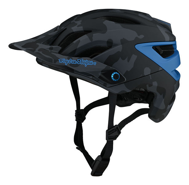 Troy Lee Designs A3 MIPS MTB Helmet - Uno Camo Blue Camo Blue X-Small/Small 