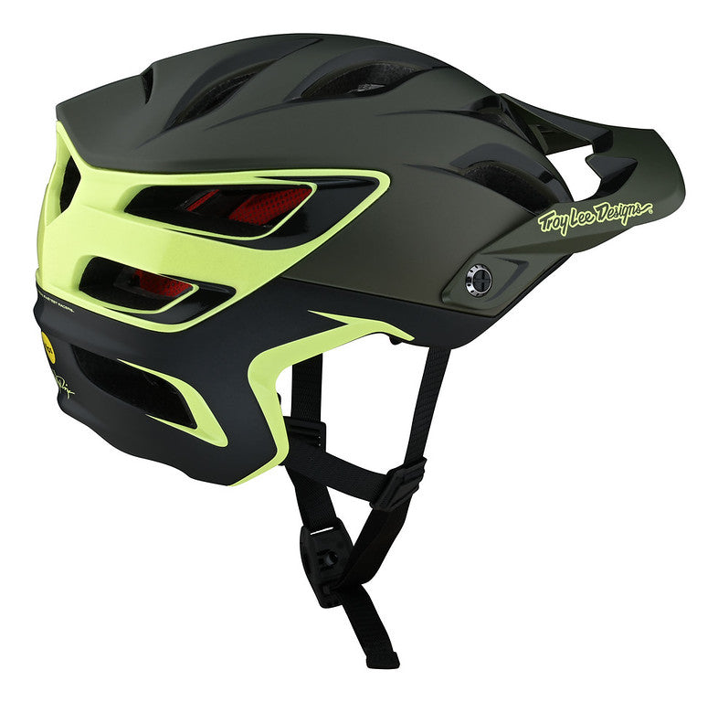 Troy Lee Designs A3 MIPS MTB Helmet - Uno Glass Green