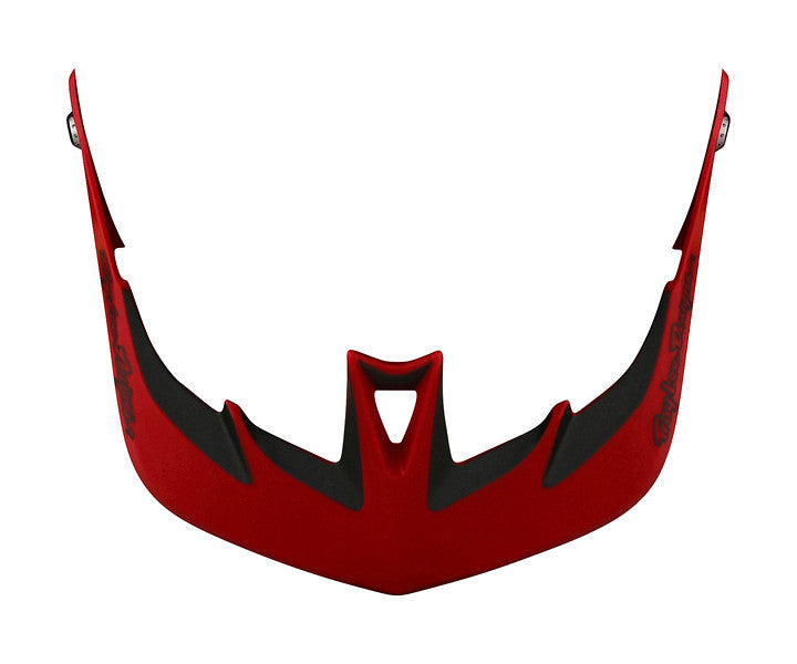 Troy Lee Designs A3 Replacement Visor - Pump for Peace Red Red  