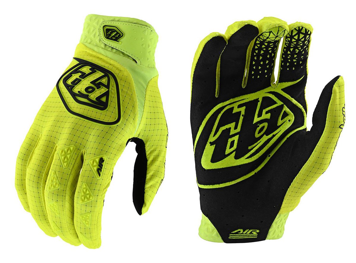 Troy Lee Designs Air MTB Glove - Youth - Flo Yellow - 2020 Flo Yellow X-Small 