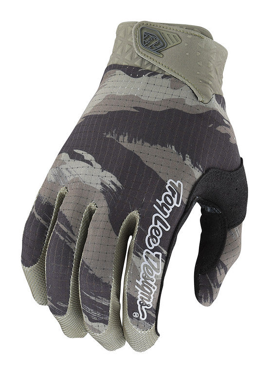 Troy Lee Designs Air MTB Glove - Brushed Camo - Army Green - 2022 Army Green Small 