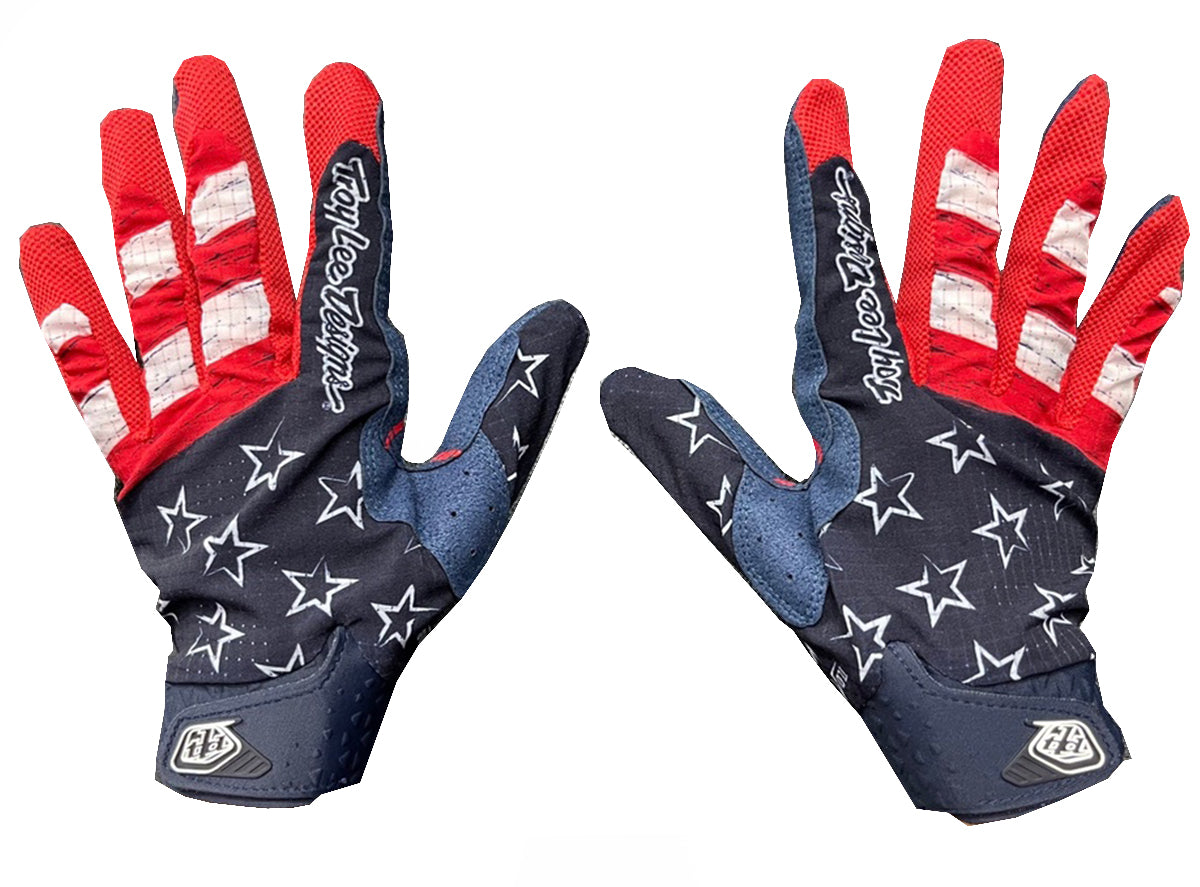 Troy Lee Designs Air MTB Glove - Citizen Navy-Red