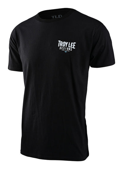 Troy Lee Designs Carb Short Sleeve Tee - Black Black Small 