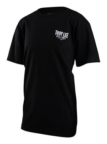 Troy Lee Designs Carb Short Sleeve Tee - Youth - Black Black Small 