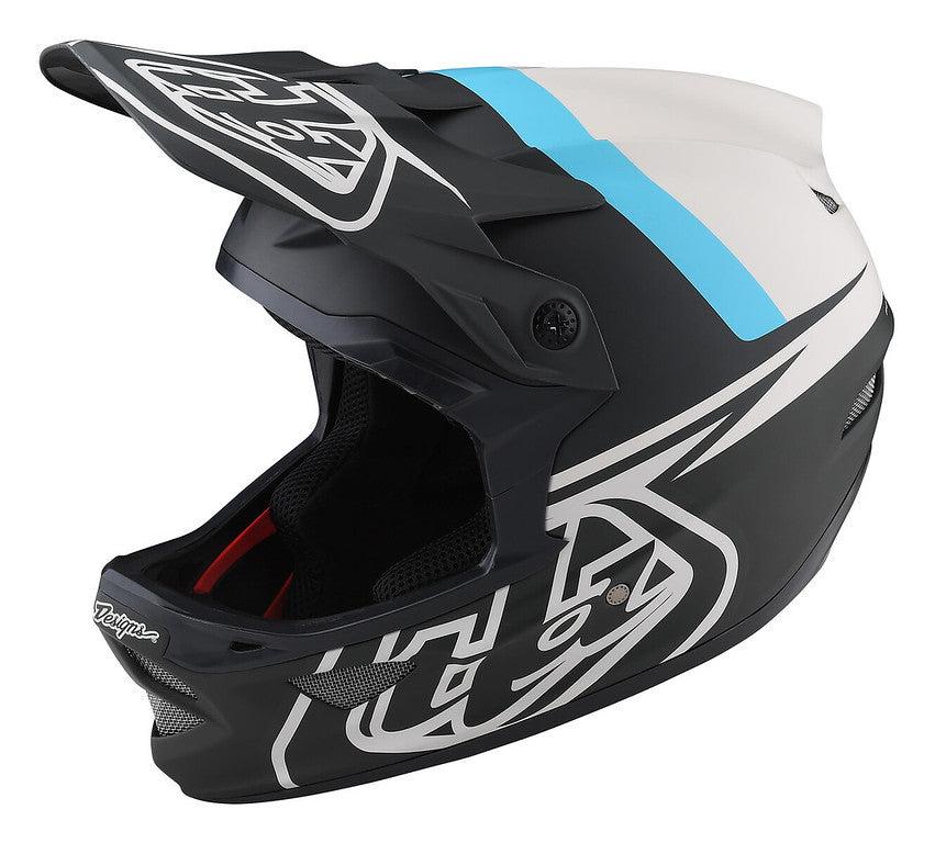 Troy Lee Designs D3 Fiberlite Full Face Helmet - Slant - Green Green X-Small 