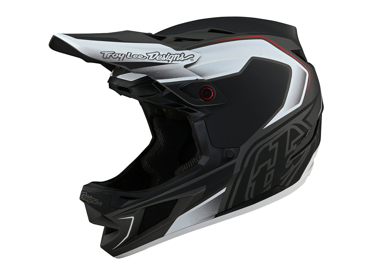 Troy Lee Designs D4 Composite Full Face Helmet - Exile - Black - 2021 Exile Black X-Small 