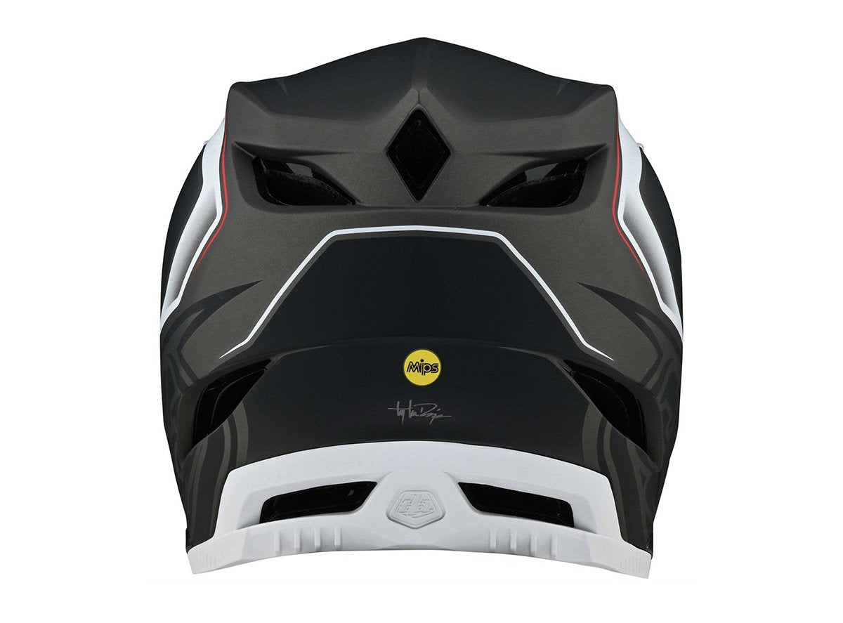 Troy Lee Designs D4 Composite Full Face Helmet - Exile - Black - 2021