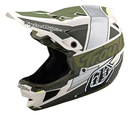 Troy Lee Designs D4 Composite Full Face Helmet - Team - Military - 2022 Military X-Small 