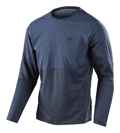 Troy Lee Designs Drift Long Sleeve MTB Jersey - Dark Charcoal - 2022 Dark Charcoal Small 