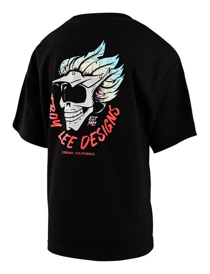 Troy Lee Designs Feathers Short Sleeve Tee - Youth - Black