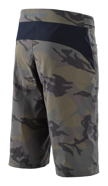 Troy Lee Designs Flowline Short - Shell - Spray Camo - Army