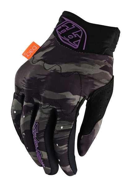 Troy Lee Designs Gambit MTB Glove - Womens - Brushed Camo - Army - 2022 Army Small 